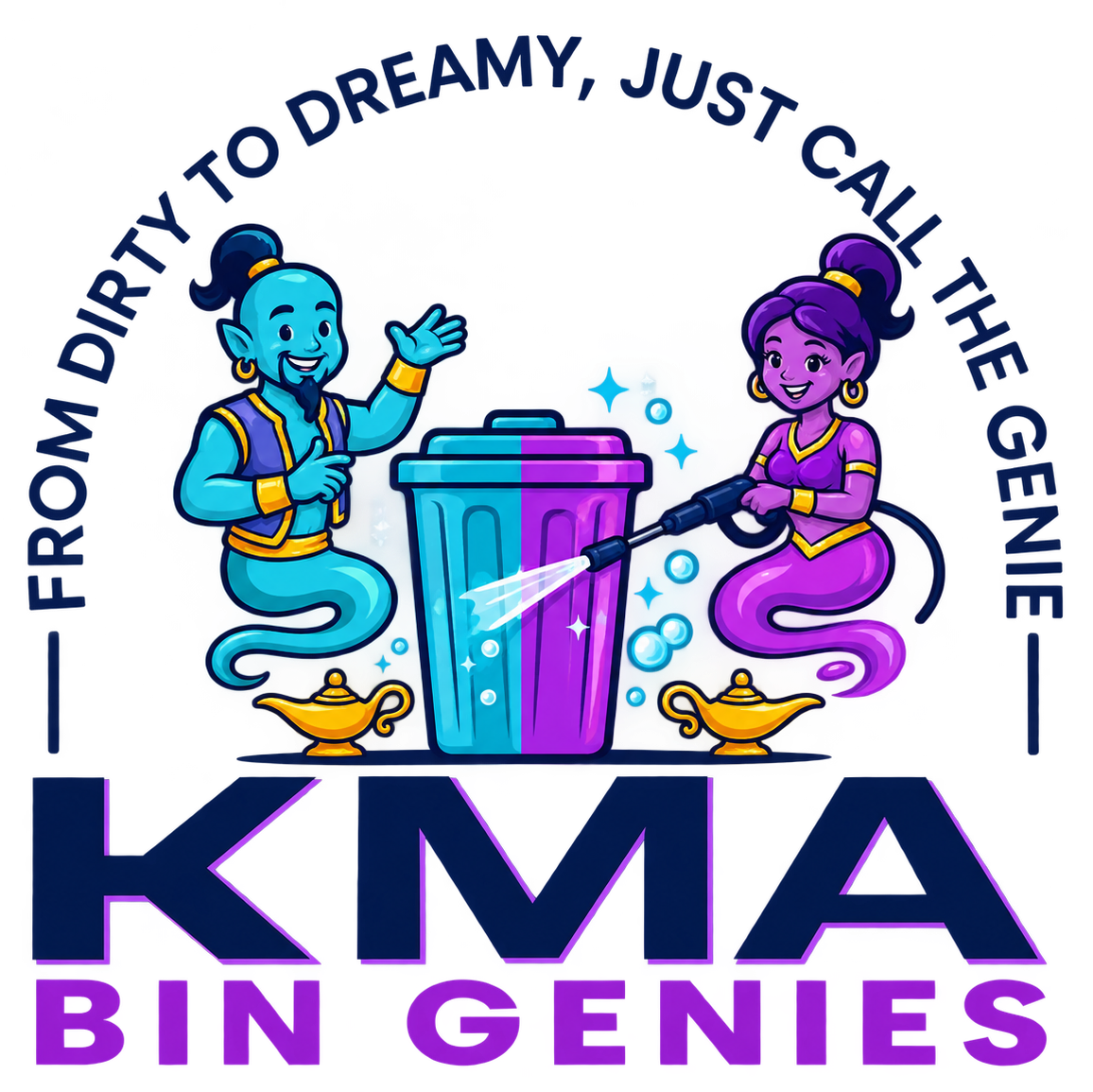 KMA Bin Genies logo